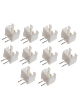 Złącze XH2.54 gniazdo kątowe 2 pin 10szt.