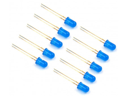 Dioda LED 3mm niebieska 10 szt.