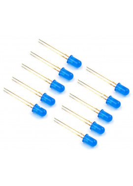 Dioda LED 3mm niebieska 10 szt.