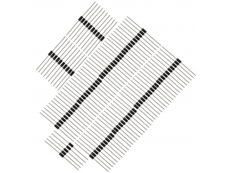 1N4007 - Dioda prostownicza 1A/1000V DO-41 125 sztuk