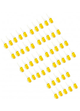 Dioda LED 3mm żółta - 50 szt.