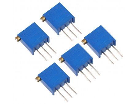 Potencjometr precyzyjny 100R 3296X 5 szt.