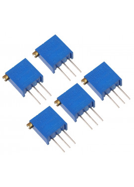 Potencjometr precyzyjny 100R 3296X 5 szt.