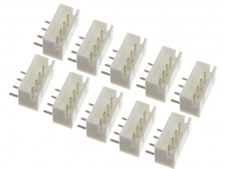 Złącze XH2.54 gniazdo kątowe 4 pin 10 szt.