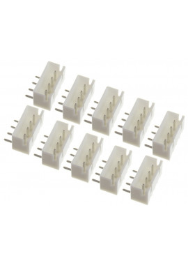 Złącze XH2.54 gniazdo kątowe 4 pin 10 szt.