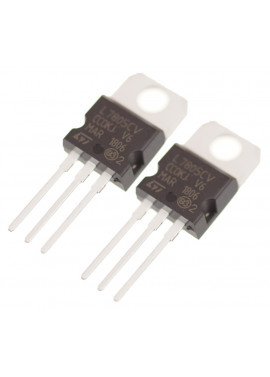 7805CV - 5V 1.5A Stabilizator napięcia TO220 2 szt.