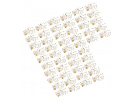 KOŃCÓWKA KOŃCÓWKI WTYK WTYKI RJ45 RJ 45 RJ-45 50 szt.