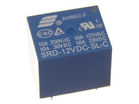 Przekaźnik SRD-12VDC-SL-C 10A 250V 12V