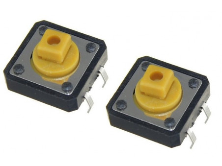 Przyciski Tact Switch 12x12x7.3mm THT Arduino 2 szt.