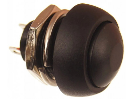 Przycisk chwilowy PBS-33B Czarny 12mm