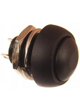 Przycisk chwilowy PBS-33B Czarny 12mm