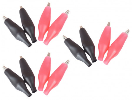 Krokodylki 28 mm zestaw 12 szt.