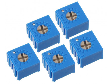 Potencjometr montażowy 20k Ohm 3362P 5 szt.
