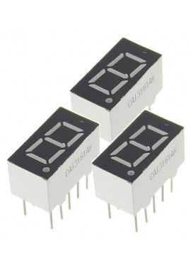Wyświetlacz 7 segment 9mm anoda 1 cyfra 3 szt.