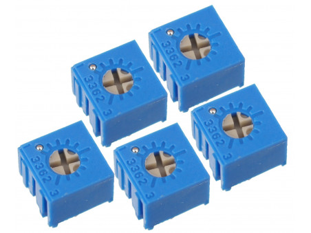 Potencjometr montażowy 200k Ohm 3362P 5 sztuk