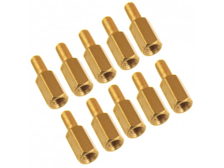 Tuleja dystansowa 8mm M3 gwintowana 10szt.