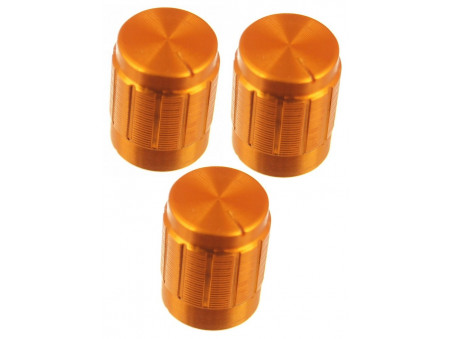 Pokrętło na potencjometr 13x17 złoty 3 sztuki