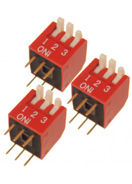 Przełącznik kątowy 3 pozycyjny DIP 2.54mm 3 szt.