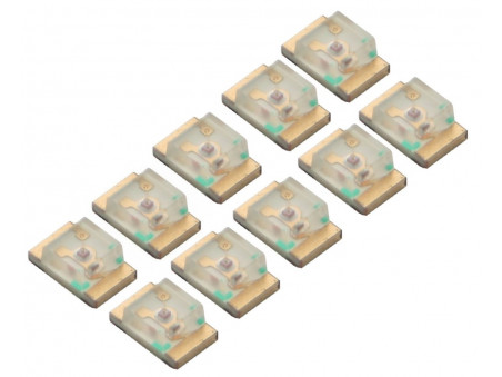 Dioda LED smd 0805 żółta 10 szt.