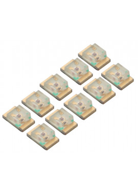 Dioda LED smd 0805 żółta 10 szt.