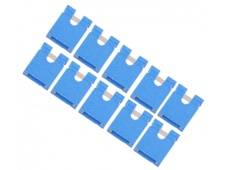 Zworka 2.54mm niebieska 10 szt