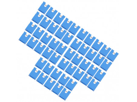 Zworka 2.54mm niebieska 50 sztuk