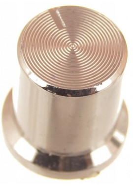 Pokrętło na potencjometr 15mm srebrne
