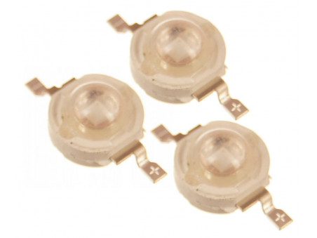 Dioda LED SMD 3W niebieska 3 szt.