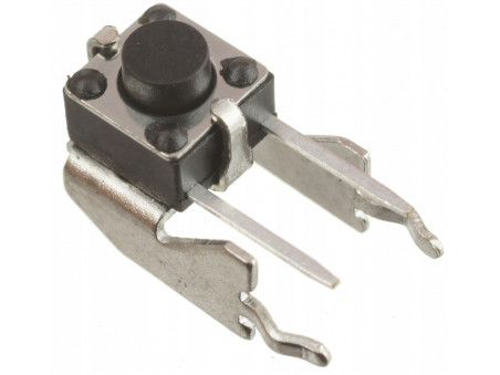 Mikroprzycisk THT P078 6x6x5mm czarny
