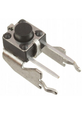 Mikroprzycisk THT P078 6x6x5mm czarny