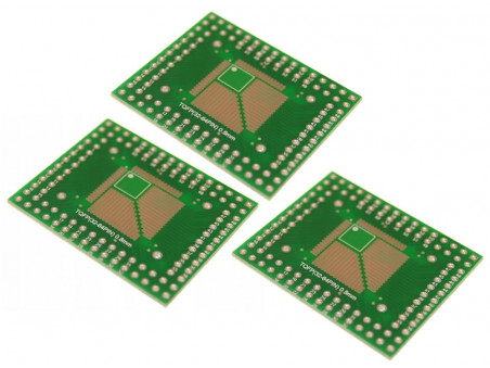 Adapter TQFP LQFP 0.5 – 0.8mm 3 szt.