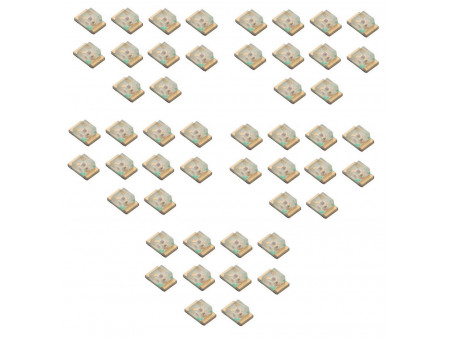 Dioda LED smd 0805 zielona 50 szt.