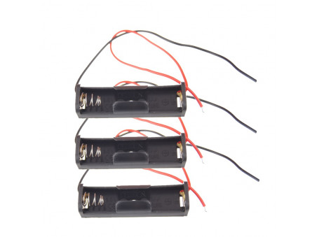 Pojemnik na 1 baterie AA 3 szt.