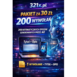 Pakiet AI – 200 wywołań (30...