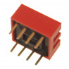 DS-04 DIP SWITCH 4 pozycyjny czerwony 2 szt.