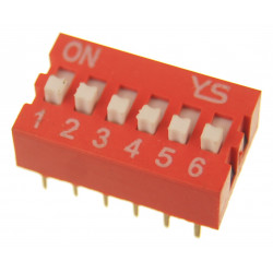 DS-06 DIP SWITCH 6...