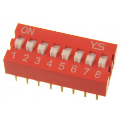 DS-08 DIP SWITCH 8...