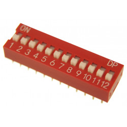 DS-12 DIP SWITCH 12...