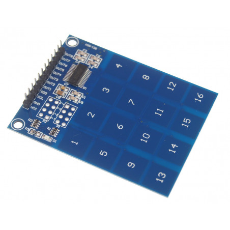 Moduł klawiatura dotykowa 16 kanał TTP229 Arduino