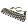 MAX7219 Dot Matrix Module ForArduino Microcontroller 4 In 1 Displaywith 5pin Line