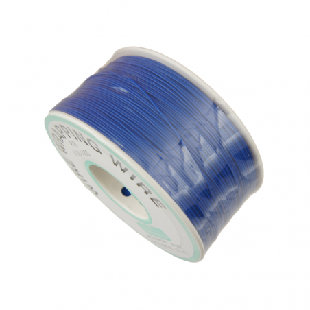 Drut przewód miedziany ocynowany 30AWG niebieski 10m