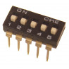 Przełącznik suwakowy 5 pozycyjny DIP SWITCH