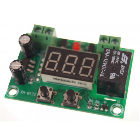 Moduł przekaźnik czasowy z wyświetlacz LED 0-999