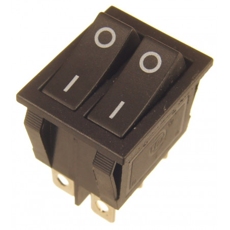 KCD6 podwójny  przełącznik 15A 250V