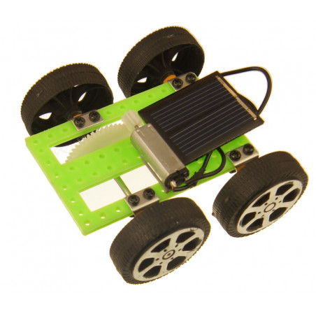 Zabawka edukacyjna, składana – solarny samochód