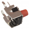 Mikroprzycisk THT P062 6x6x7.5 czerwony