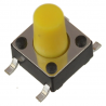 Mikroprzycisk SMD P059 6x6x9 żółty