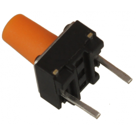 Mikroprzycisk THT P070 6x6x8 pomarańczowy