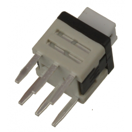 Mikroprzycisk THT P043 5.8x5.8x7.3 biały