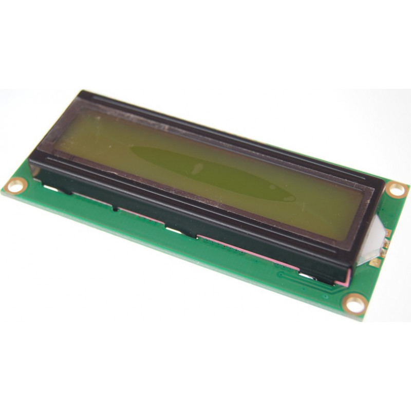 Wyświetlacz LCD 2x16 znaków HD44780 zielony